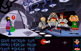 День щупальца (Day of the Tentacle) - в космическом корабле