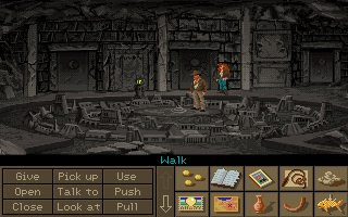 Indiana Jones and the Fate of Atlantis - у руин Атлантиды
