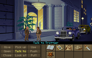 Indiana Jones and the Fate of Atlantis - у отеля