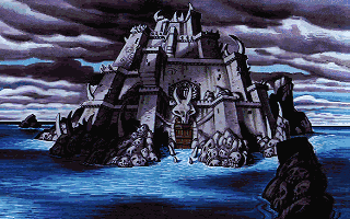 Monkey Island 2 - LeChucks Revenge - тёмный замок