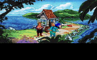 Monkey Island 2 - LeChucks Revenge - у моря