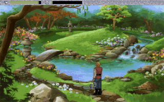 Quest for Glory IV - Shadows of Darkness - у ручья