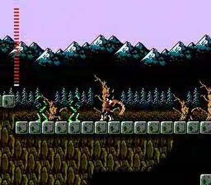 Castlevania II: Simon's Quest - вымерший лес