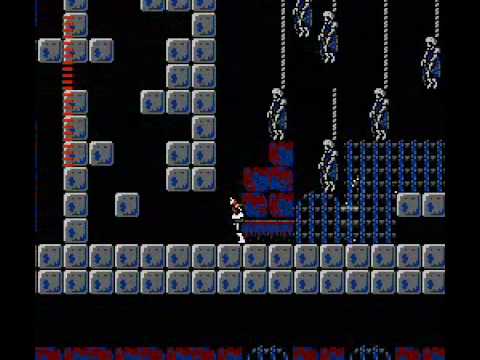 Castlevania II: Simon's Quest - Скелеты на цепях