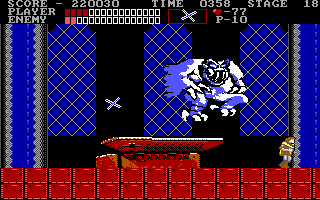Castlevania 1986 - битва с боссом
