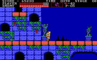 Castlevania 1986 - мимо статуй