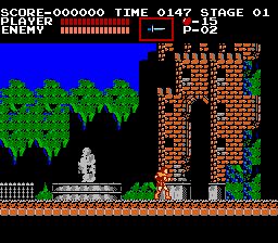 Castlevania 1986 - у входа в замок