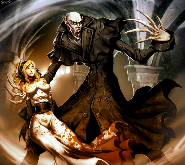 Castlevania: Symphony of the Night / Симфония ночи - Мария Ренард в плену у Дракулы