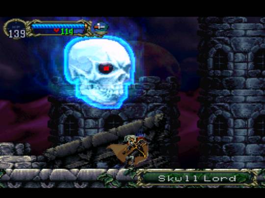 Castlevania: Symphony of the Night / Симфония ночи - screenshot - череп