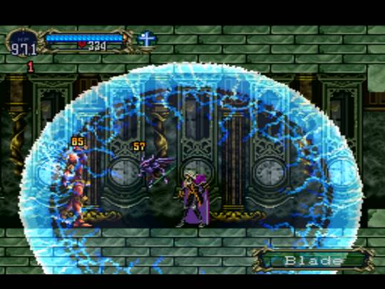 Castlevania: Symphony of the Night / Симфония ночи - screenshot - применение магии