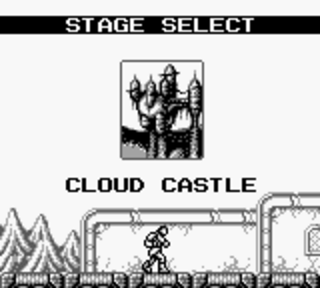 Castlevania 2: Belmont's Revenge - замок в небе (облаках)