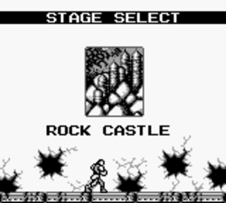 Castlevania 2: Belmont's Revenge - замок на скале