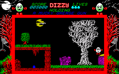 Dizzy: The Ultimate Cartoon Adventure - DizzyAGE Remake - при луне